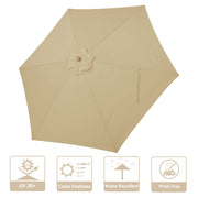 Patio Umbrella Canopy 9ft 6-Rib