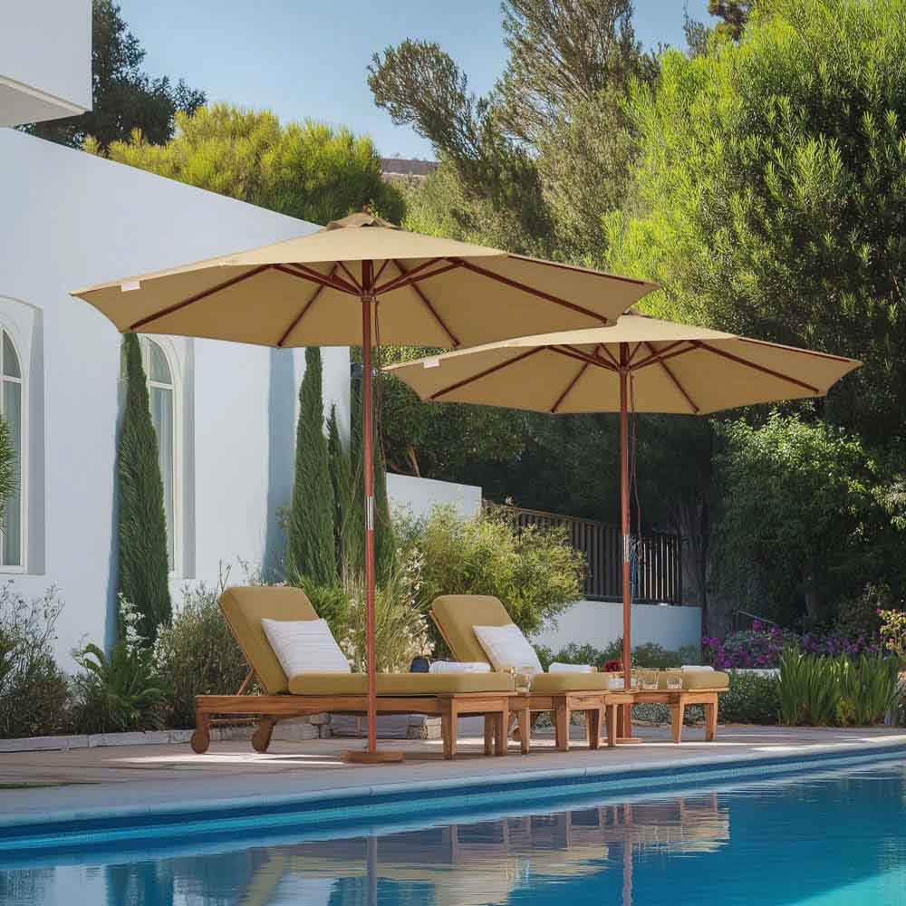 9 foot patio umbrella pagoda replacement canopy Patio Umbrella Canopy 9ft 8-Rib