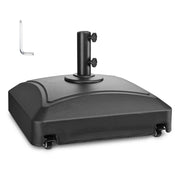 TheDisplayOutlet Patio Umbrella Weights w/ Wheels 88-143 lb for 1 7/8" Poles Image