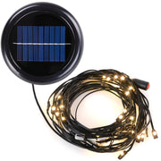 Solar String Lights for Wooden Patio Umbrella 8ft/9ft 6-Rib