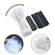 TheDisplayOutlet Solar Lights for Patio Umbrella 9-10ft 8-Rib Remote Control Image