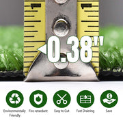 TheDisplayOutlet Push-pull Sled Training Turf Indoor Gym Turf Roll (3/8"H Pile) Image