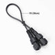 TheDisplayOutlet 2 Pin Rope Light Connectors - 13mm 120V, 1.2ft Wire-shape Image
