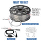 TheDisplayOutlet Outdoor Rope Light - 120V Plug-in, 1/2"(13mm), RGB Image