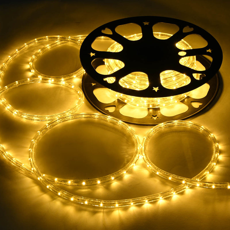 TheDisplayOutlet Outdoor Rope Light - 120V Plug-in, 1/2