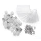 TheDisplayOutlet 2 Pin Rope Light Connectors - 13mm 120V, L-shape Image