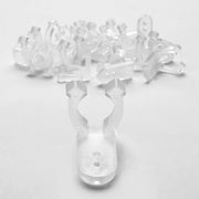 TheDisplayOutlet 1/2" Rope Light Clips Hold D13mm Outdoor Rope Light Image