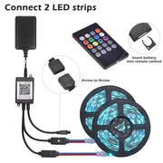 TheDisplayOutlet 16ft Bluetooth APP Control Strip Light with Remote Image