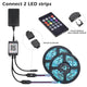 TheDisplayOutlet 16ft Bluetooth APP Control Strip Light with Remote Image