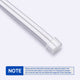 TheDisplayOutlet 10 Set/Pack Neon Light 2-Pin Splice Connector 14x7mm Image