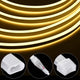 TheDisplayOutlet 10ft Outdoor Rope Light Warm White Neon Strip Image