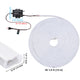 Flexible Warm White Neon Rope Light 50' RF Remote