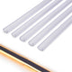 TheDisplayOutlet 5/16"x9/16" PVC U-Channels Mounting 3ft 5ct. (2700K Neon) Image