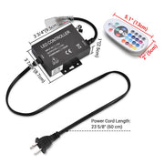 TheDisplayOutlet RGBW LED Controller & RF Remote for Outdoor Neon Rope Light 110V Image