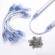 10 Set/Pack Neon Light 4-Pin Splice Connector 18x8mm