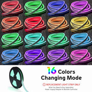 TheDisplayOutlet 10ft Outdoor Rope Light RGB Neon Strip Image
