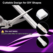 TheDisplayOutlet 10ft Outdoor Rope Light RGBW Neon Strip Image