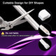 TheDisplayOutlet 10ft Outdoor Rope Light RGBW Neon Strip Image
