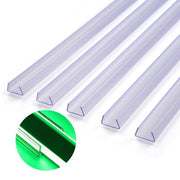 TheDisplayOutlet 3/8"x11/16" PVC U-Channels Mounting 3ft 5ct/pk Image