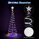 5' LED Spiral Xmas Tree USB Powered Outdoor/Indoor