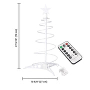2' Lighted Spiral Xmas Tree Battery Powered