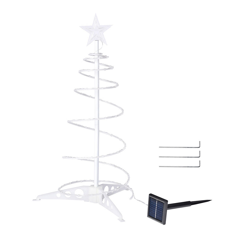 2' Lighted Spiral Xmas Tree Solar Powered