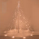TheDisplayOutlet Christmas Tree Light with Pole & Star 9-String, 9ft Warm White Image