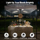 TheDisplayOutlet Magnetic Light Bar Rechargeable for Canopy Tent, Popup Market, 16in Image