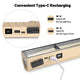 TheDisplayOutlet 33"x79" Retractable Banner Stand with Light for Trade Show Image