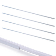 TheDisplayOutlet Aluminum Channel U-Profile 6x10mm Mounts 2700K Neon Rope Light Image