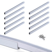 TheDisplayOutlet Aluminum Channel U-Profile 8x12mm Mounts RGBW Neon Rope Light Image