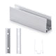 TheDisplayOutlet Aluminum Channel U-Profile 8x12mm Mounts RGBW Neon Rope Light Image