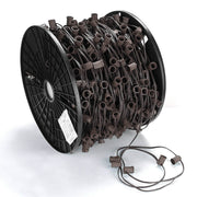 500ft Outdoor Electrical Zip-Cord Wire SPT-1 w/ Plugs & End Caps