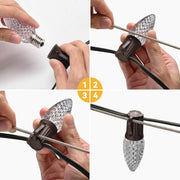 C9 Light Stringer Bistro Outdoor String Light 120V