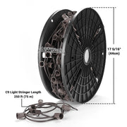 TheDisplayOutlet C9 Light Stringer Bistro Outdoor String Light 120V Image