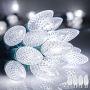 C9 Light Bulbs with E17 Base 25ct/pk