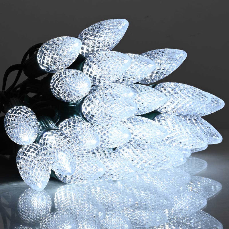 C9 Light Bulbs with E17 Base 25ct/pk