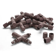TheDisplayOutlet Mini LED String Lights Splitter Connectors 10ct/pk, X-shape(Brown) Image