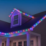 TheDisplayOutlet 100ft C9 Roof Lights Outdoor Christmas Light Set Image