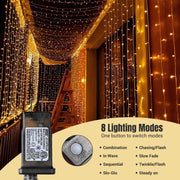 TheDisplayOutlet 40'x10' Outdoor String Light for Event Decor 48 Strands 120V Image