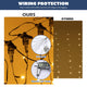 TheDisplayOutlet 40'x10' Outdoor String Light for Event Decor 48 Strands 120V Image