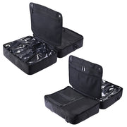 Portable Train Case with Divider Bags