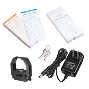 TheDisplayOutlet Punch Time Clock Monthly Weekly Employee Attendance Card 100 Image