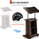 Adjustable Mobile Laptop Cart with Storage
