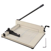 17" Steel Duty Manual Guillotine, Paper Cutter and Trimmer(400-sheet capacity)