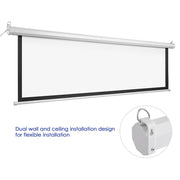 DSP Motorized Projector Screen 92" 16:9 Wall Ceiling