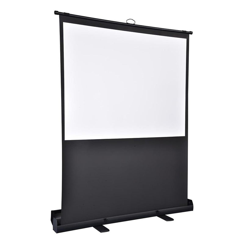 Portable Floor Stand Retractable Projector Screen 60