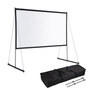 Ecom Portable Freestand Front Projector Screen w/ Legs 150" 16:9