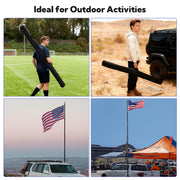 TheDisplayOutlet Flag Pole Carrying Bag for 20-30ft Telescoping Pole Image