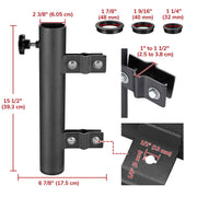 TheDisplayOutlet Metal Flag Canopy Mount Banner Display Sign Holder Image